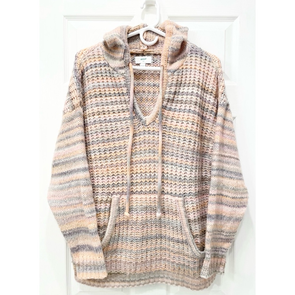 Aerie Space Dye Sweater Hoodie